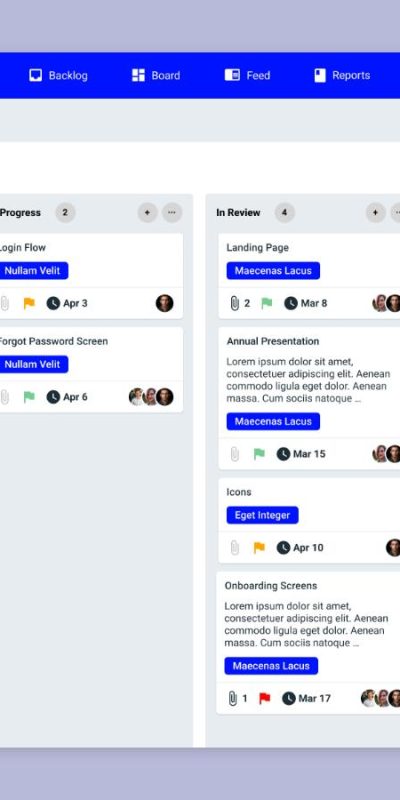 saas项目管理app ui .fig素材下载