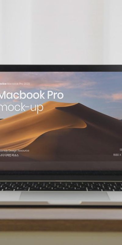 macbook pro 样机mockup .psd素材下载