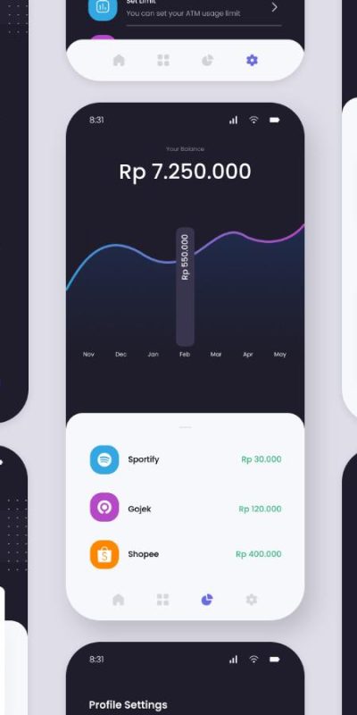 vemo 数字钱包app ui .fig素材下载
