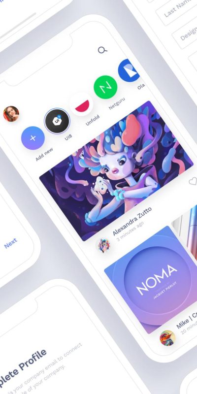 设计师设计app ui .sketch下载