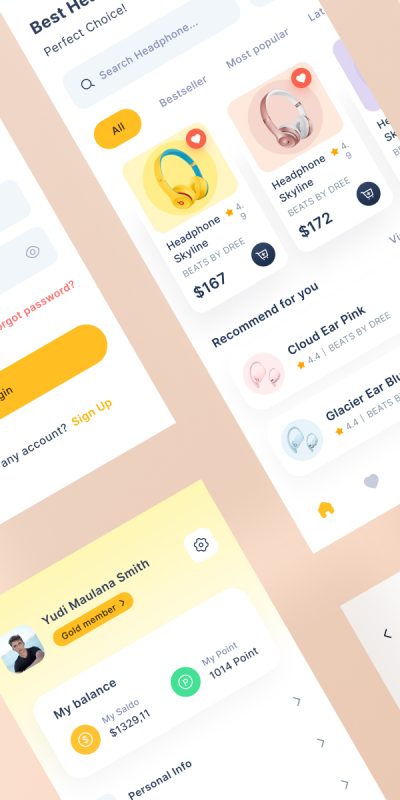 电商app ui .fig .sketch .xd素材下载