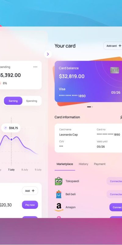 dashboard ui .fig素材下载
