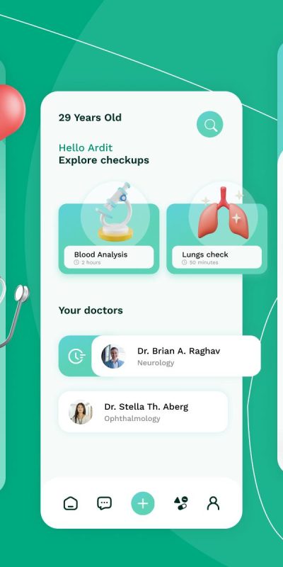 医疗app ui .fig素材下载