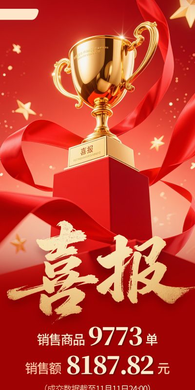 双11营销宣传活动电商海报模板PSD设计素材(116)