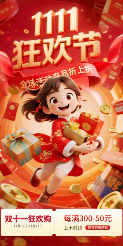 电商平台节日宣传图稿设计资源(136).psd