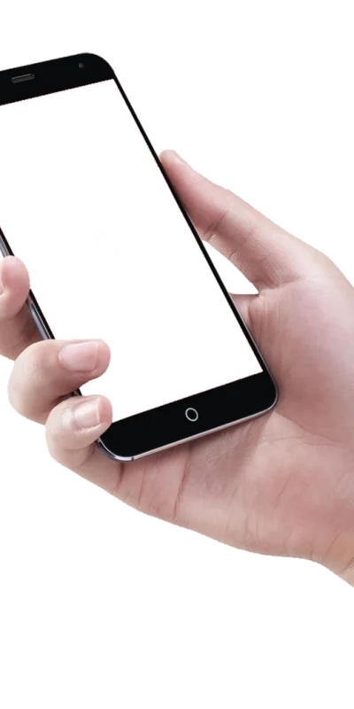 手拿智能手机iphone模板设计素材(3).png图片