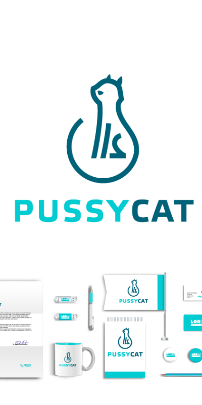 几何化动物造型LOGO与视觉识别系统设计素材(15).ai