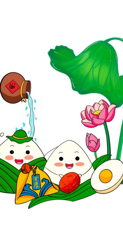 端午节主题素材 卡通古风插画下载(24).psd