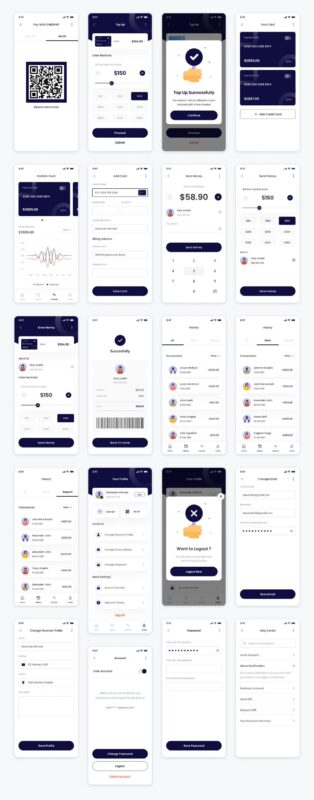 金融app ui .fig素材下载