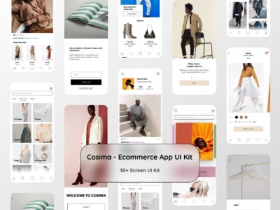 Cosima成套时装电商app ui .fig素材下载
