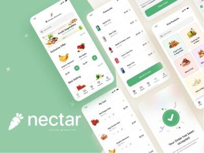 社区电商app nectar ui .fig素材下载