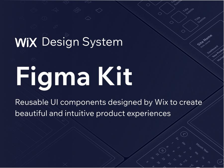 Wix Design System 网页ui设计系统 .fig素材下载