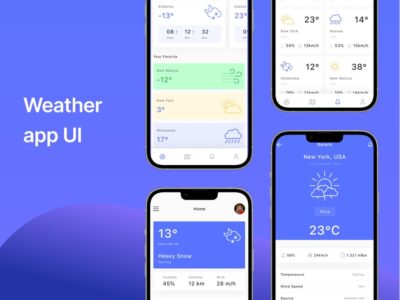 天气app ui .fig素材下载