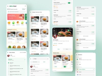 Shohoz Food 外卖app ui .fig素材下载