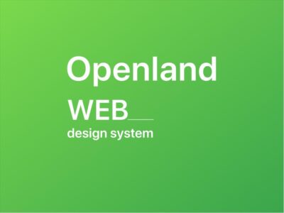 Openland WEB 网页端设计系统 .fig素材下载