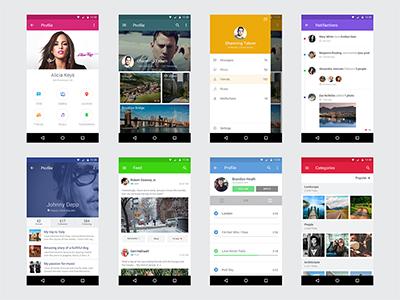 material design 风格 Android UI Kit下载