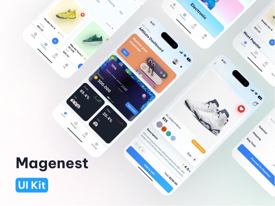 电商app ui kit .fig素材下载