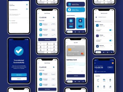 金融支付app paypal ui redesign 2 .xd素材下载