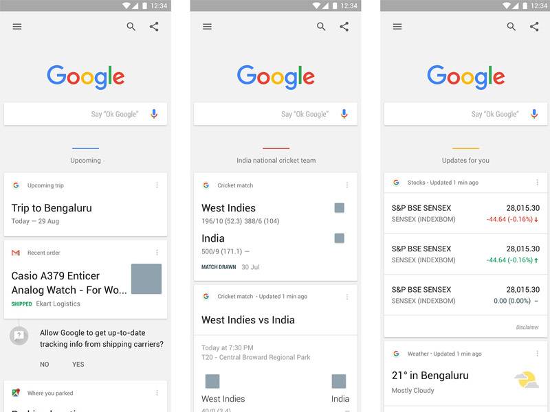 Google Now Material 界面 sketch 下载