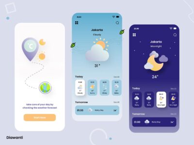 天气app ui .fig素材下载