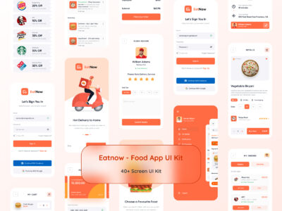 成套美食外卖app eatNow .fig素材下载