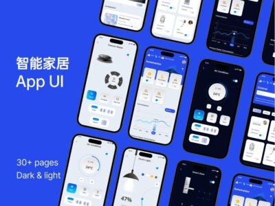 智能家居app ui .fig素材下载