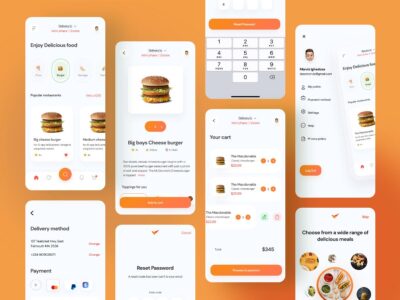 美食外卖app ui .fig素材下载