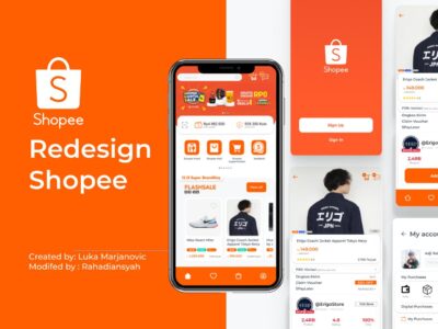 东南亚电商app Shopee ui redesign .fig素材下载