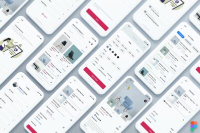 软包家具商店手机应用App UI Kit (FIG,JPG)