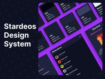 Stardeos Design System ui设计系统 .fig素材下载