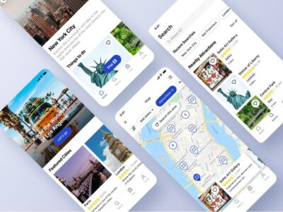 旅行app ui .fig素材下载