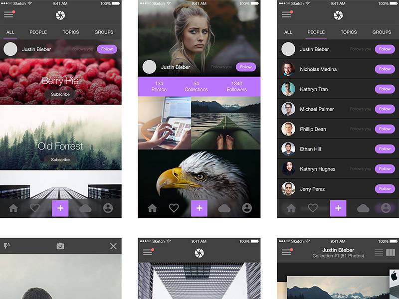 Photo Splash iOS UI Kit