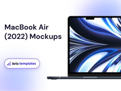 MacBook Air 样机Mockups (2022) .fig素材下载