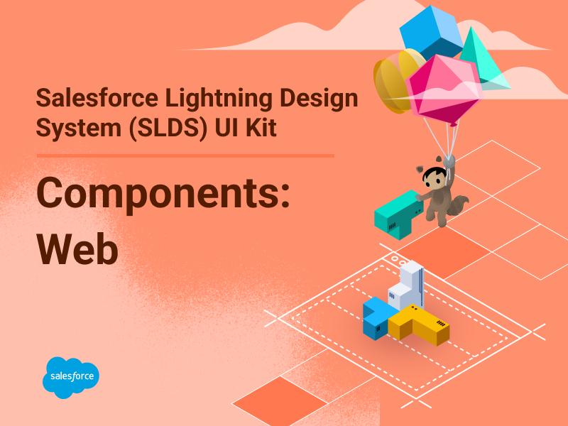 Salesforce SLDS 桌面端UI Kit .fig素材下载