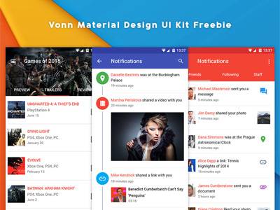 material design uikit psd下载