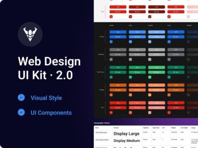 Web Design · UI Kit .fig素材下载