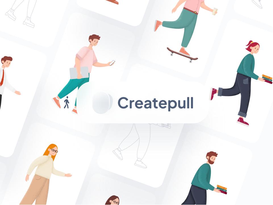 Createpull Illustration Builder 人物插画创作工具 .fig素材下载