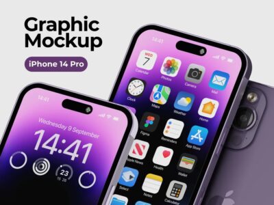 iphone 14 mockup样机 .fig素材下载