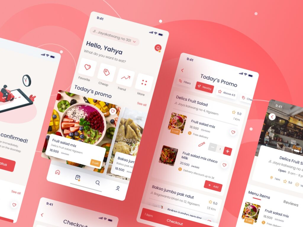 美食外卖app ui .fig素材下载