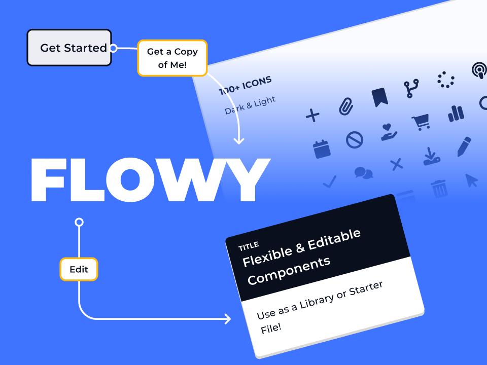 Flowy 流程图设计工具包 .fig素材下载