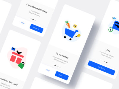 支付app onboarding .sketch素材下载