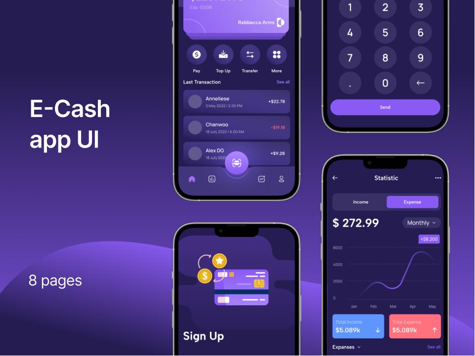 金融支付app ui .fig素材下载