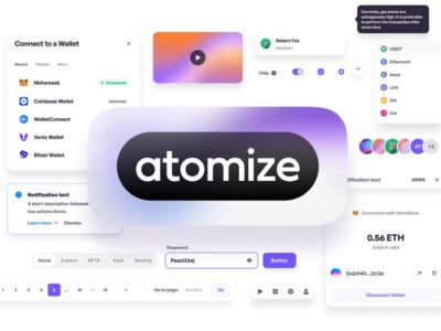 atomize 3.0 web 3 ui设计系统 .fig素材下载