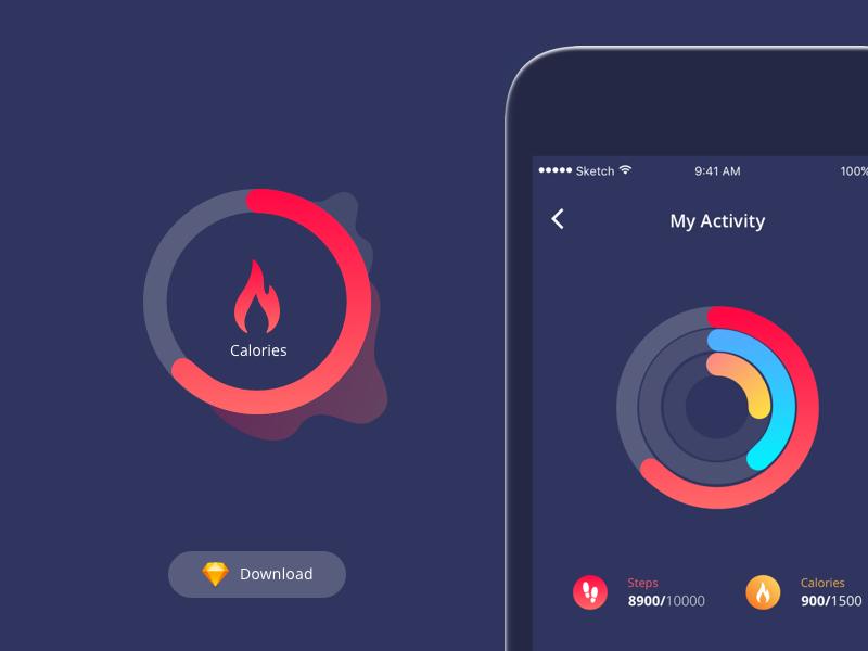 Fitness Tracker Concept! sketch下载