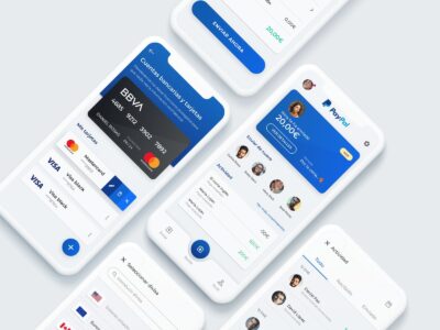 PayPal App Redesign 5 .sketch素材下载