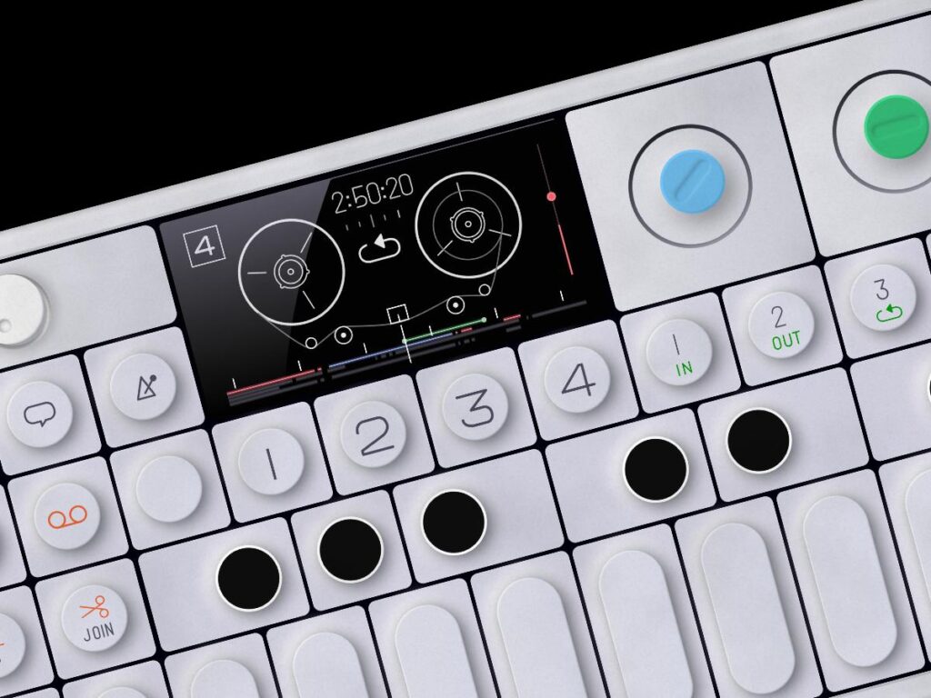 新拟物风格Teenage Engineering OP-1 按钮UI设计 .fig素材下载