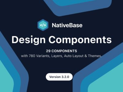 NativeBase Design Components 设计系统 .fig素材下载