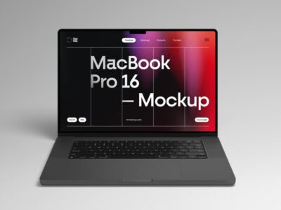 MacBook Pro 16 Mockups样机 .fig素材下载