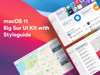 macOS Big Sur UI Kit .fig素材下载