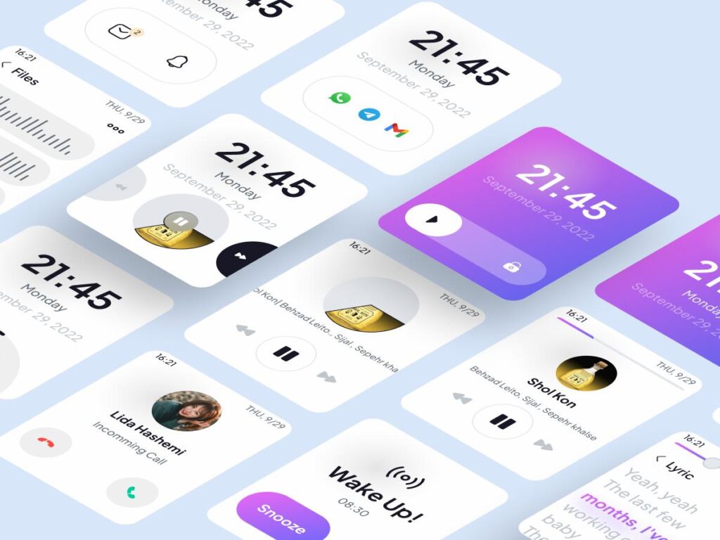 Apple Watch UI Kit .fig素材下载